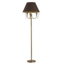Luca lampa podłogowa 3xE14/40w patyna + Swarovski elements